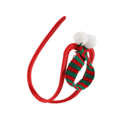Red Christmas Scarf Wire Frame C String alternate view 19