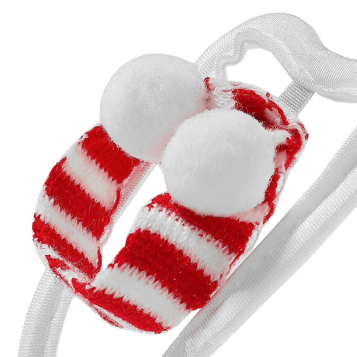 White Christmas Scarf Wire Frame C String alternate view 16