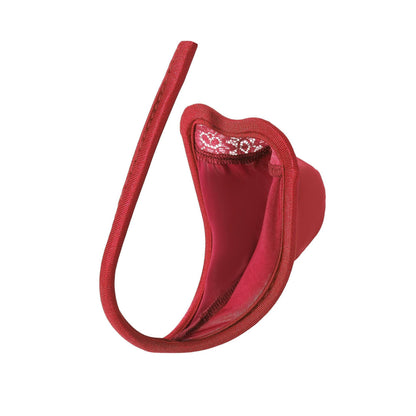Red Seamless U Pouch Invisible C String alternate view 11