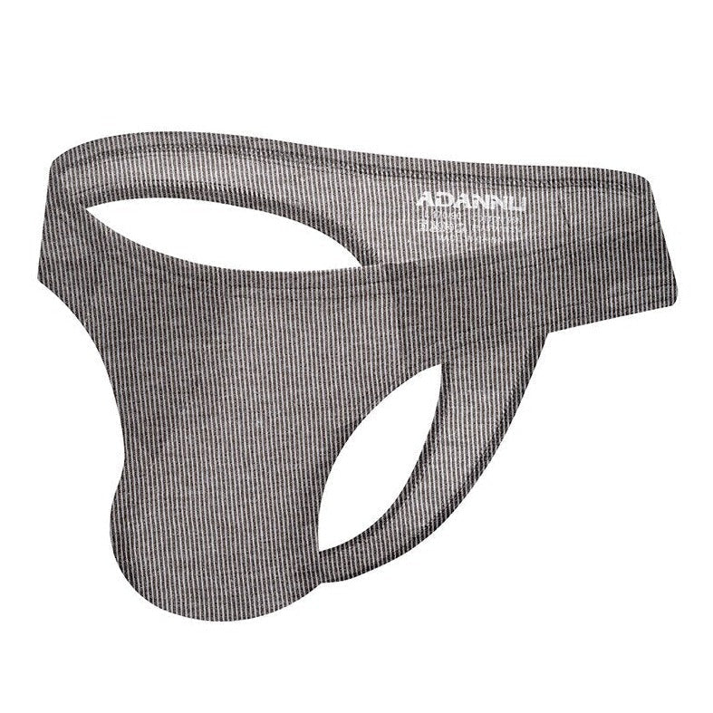 Combed Cotton Big Pouch T Back Thong