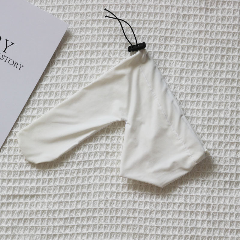Soft Cotton Long Sleeve Drawstring Cock Sock