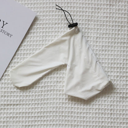 Soft Cotton Long Sleeve Drawstring Cock Sock