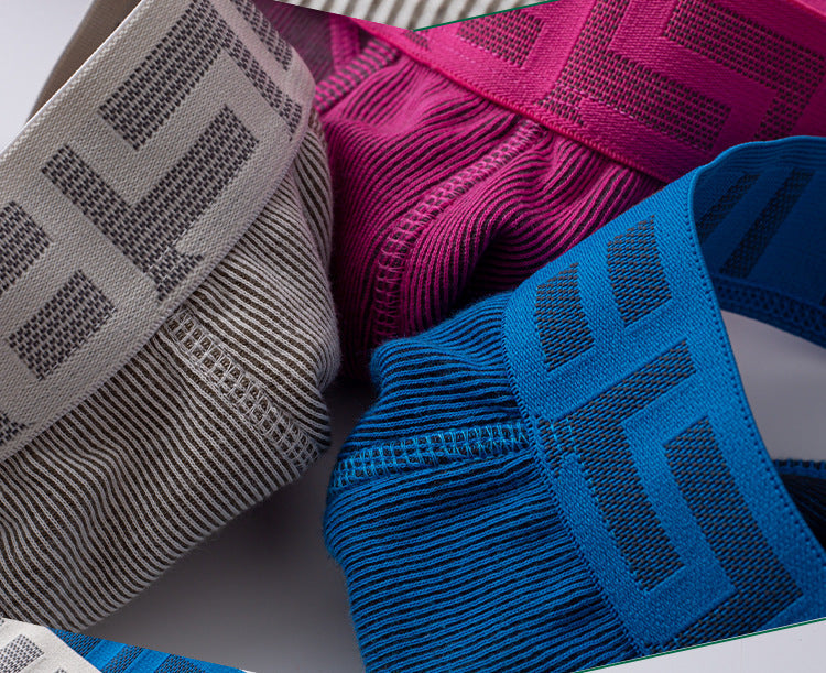 Close up of High Cut Cotton Contour Pouch Brief design