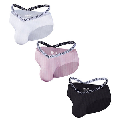 Ribbed Cotton Low Rise Briefs