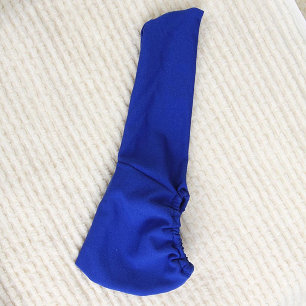 Royal Blue Lightweight Tanning Pull On Cock Sock Sleeve front view