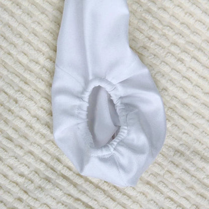 White Lightweight Tanning Pull On Cock Sock Sleeve alternate view 19