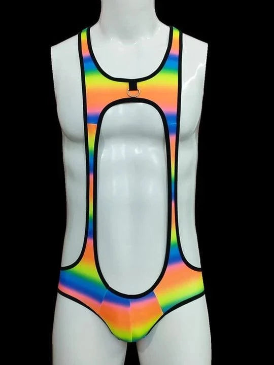 Cutout Thong Bottomless Bodysuit alternate view 6
