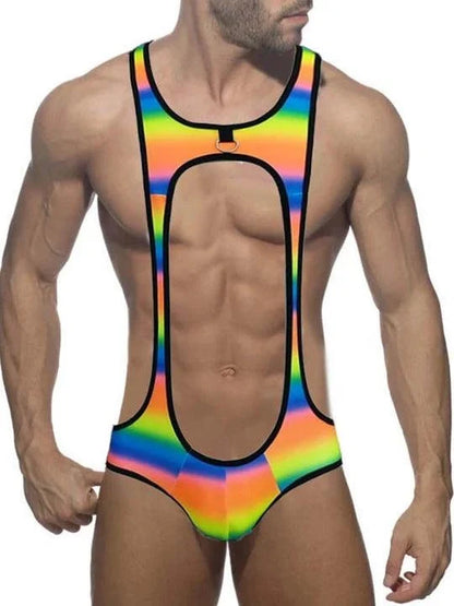 Cutout Thong Bottomless Bodysuit alternate view 5