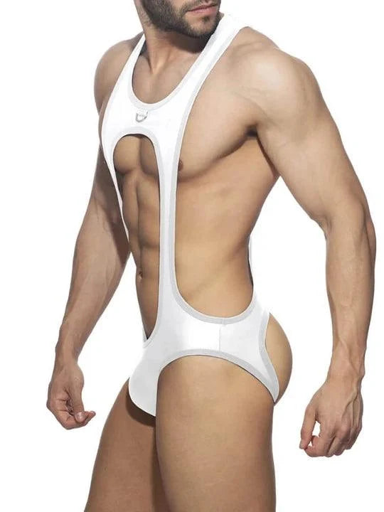 Cutout Thong Bottomless Bodysuit alternate view 3