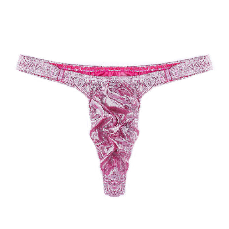 Detachable Button Side Thong flat lay
