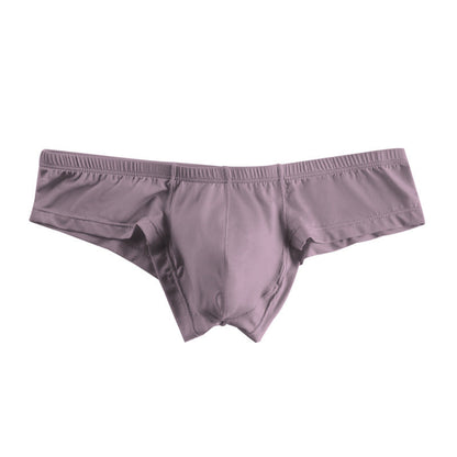 Dusty Pink Cheeky Micro Modal Low Rise Briefs flat lay