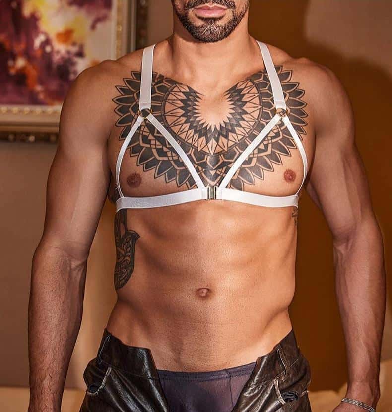 Elastic Cotton Chest Strap