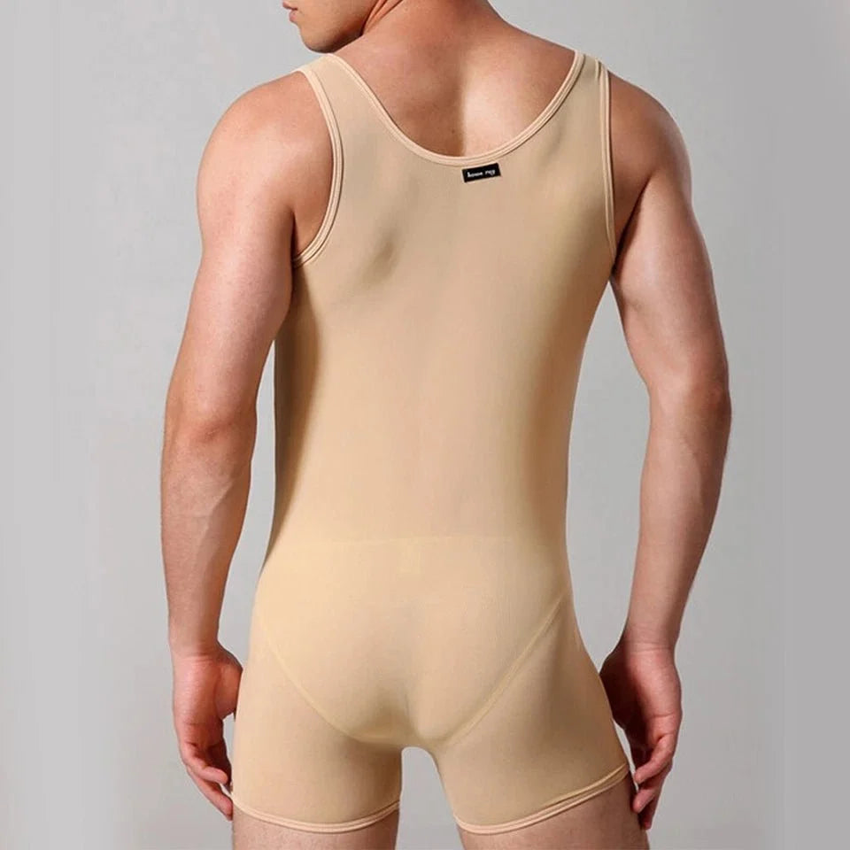 Elastic Vest Mesh Bodysuit Jumpsuit alternate view 9