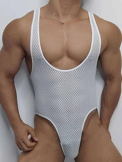 Floral Lace High Cut Briefs Bodysuit alternate view 8