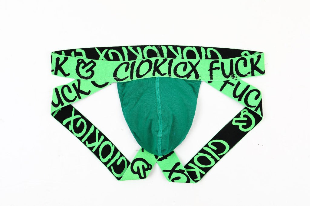 Alternate view of Graffiti Waistband Butt Lifting Jockstrap