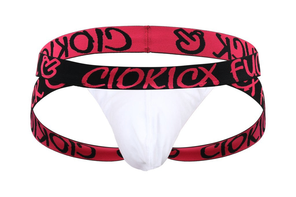Graffiti Waistband Butt Lifting Jockstrap
