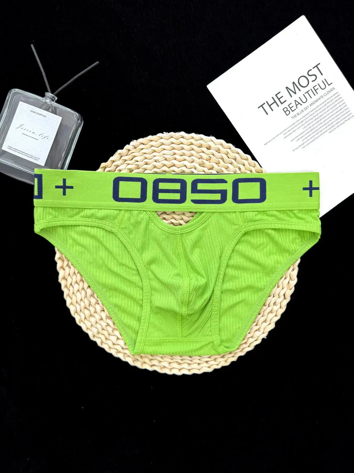 Cotton Pouch Cutout Low Rise Brief