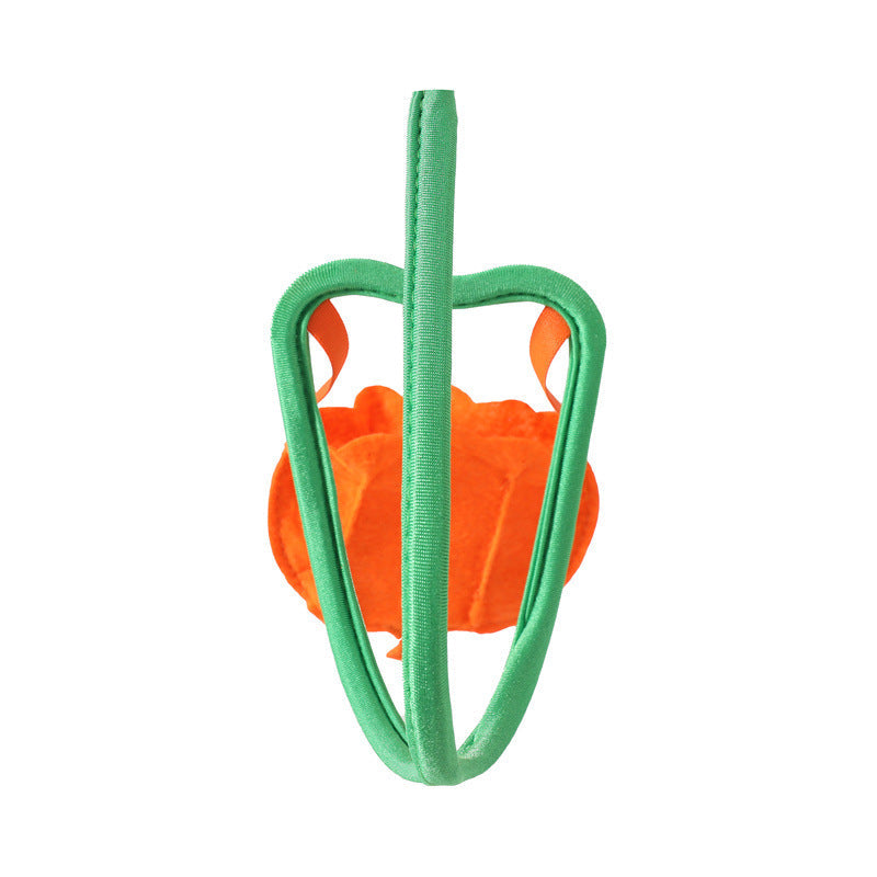 Halloween Pumpkin C String back view