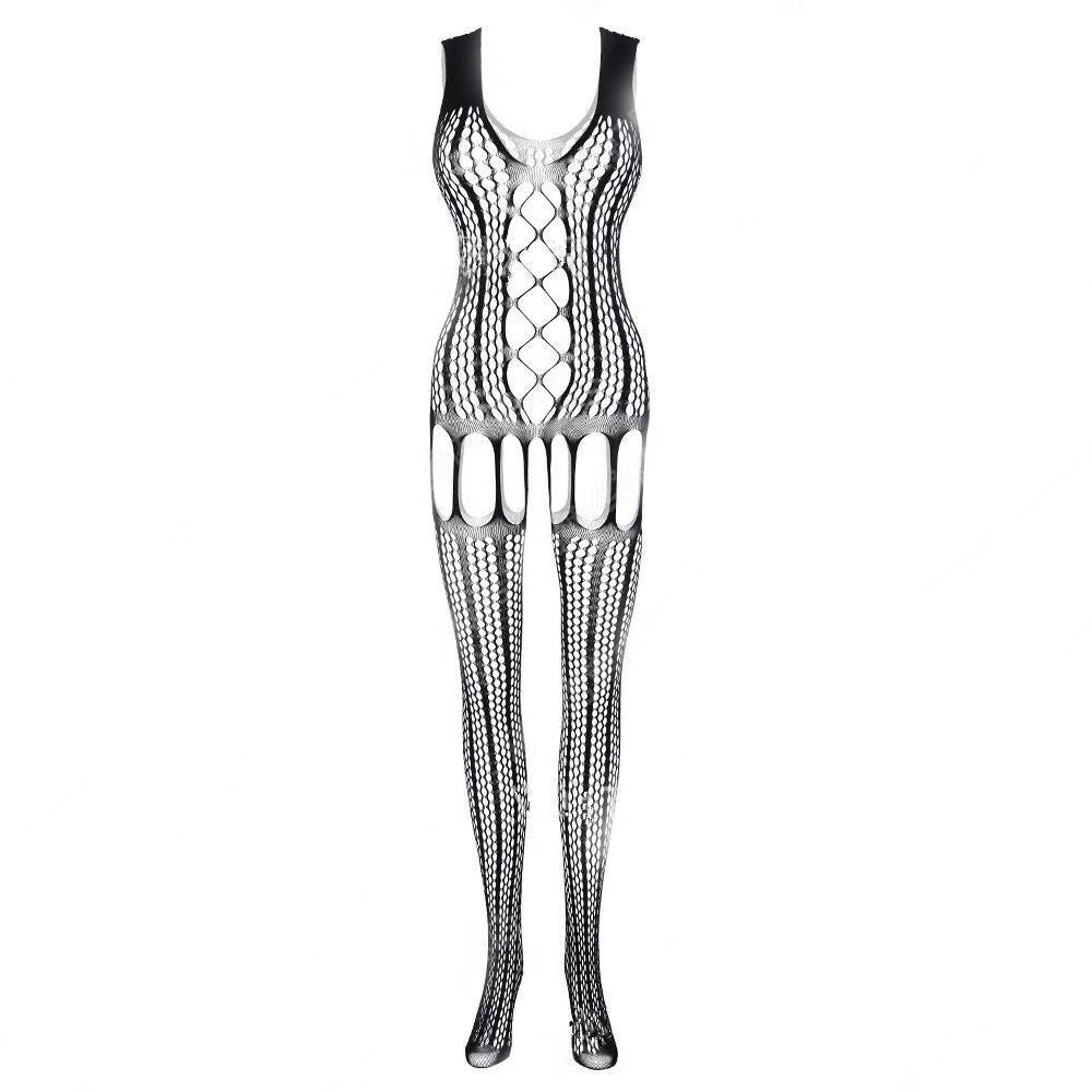 Halter Open Crotch Bodystocking alternate view 6