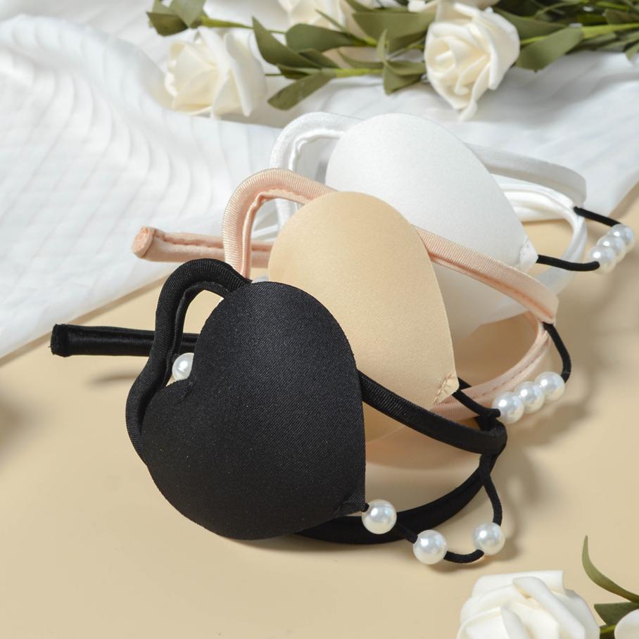 Pearl Heart Invisible C String color options