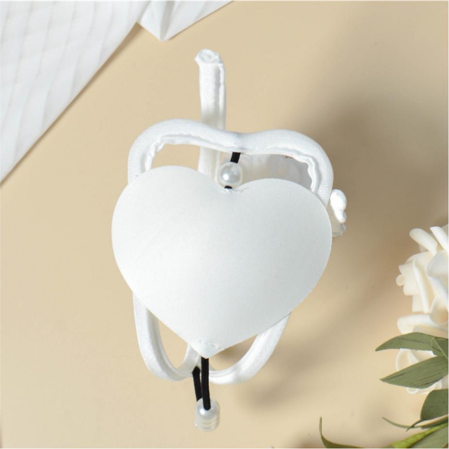 White Pearl Heart Invisible C String alternate view 7