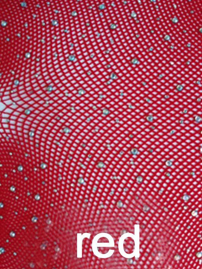 High Stretch Rhinestone Fishnet Socks alternate view 16