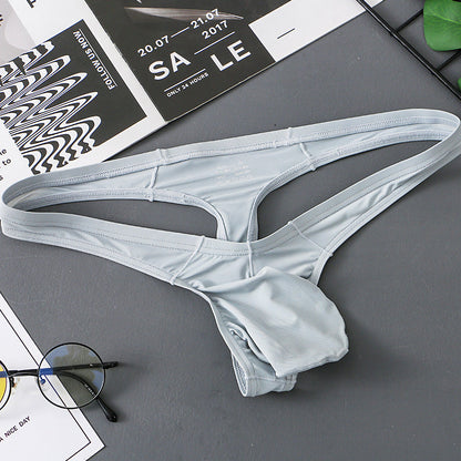 Another detailed view of Ice Silk Big U Pouch Low Rise Thong