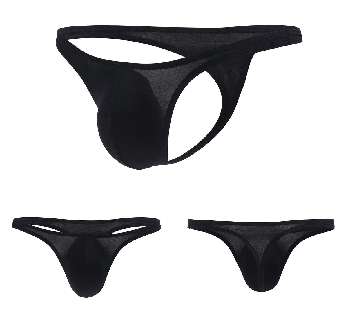 Cooling Ice Silk Low Rise T Back Thong