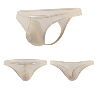 Cooling Ice Silk Low Rise T Back Thong