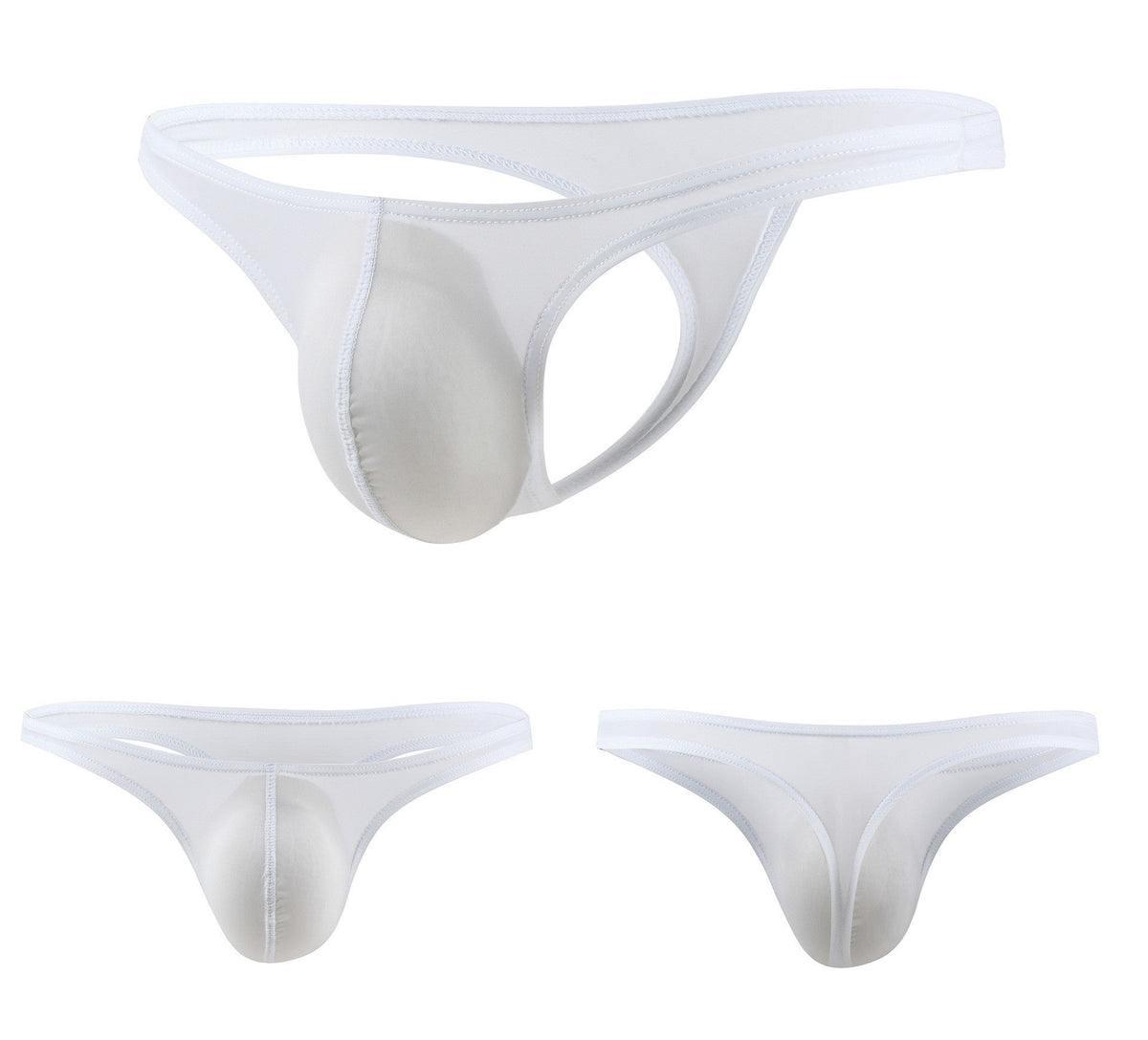 Cooling Ice Silk Low Rise T Back Thong