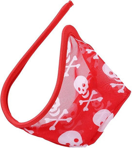 Skull Zebra Print C String product view