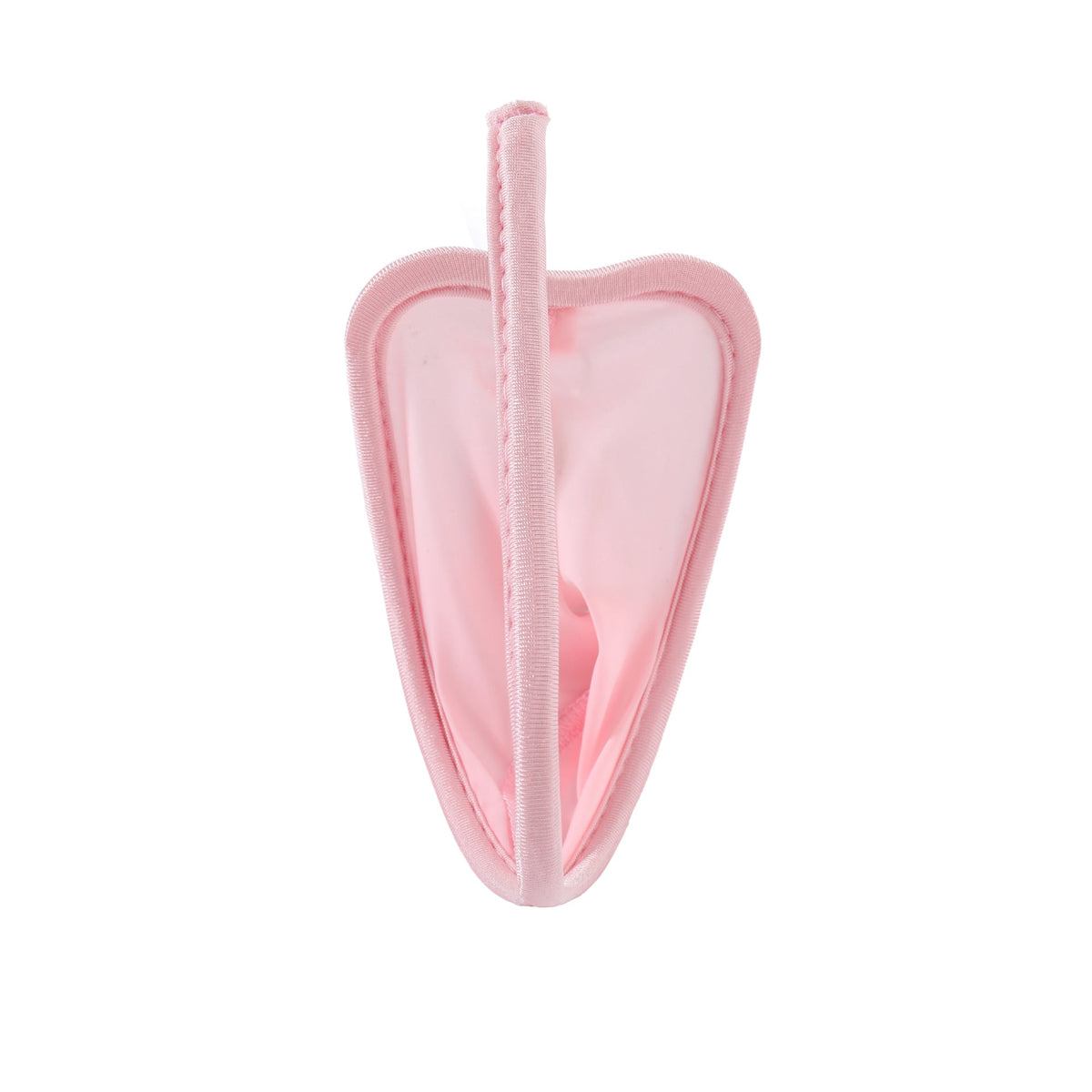 Pink Jade Pendant Chain Lace C String back view