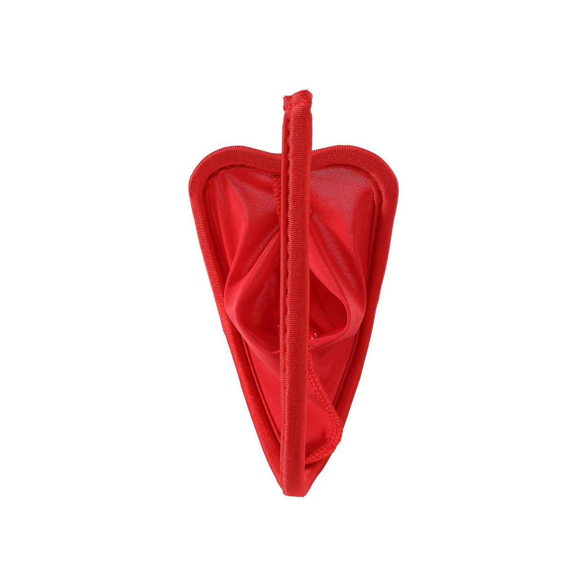 Red Jade Pendant Chain Lace C String back view