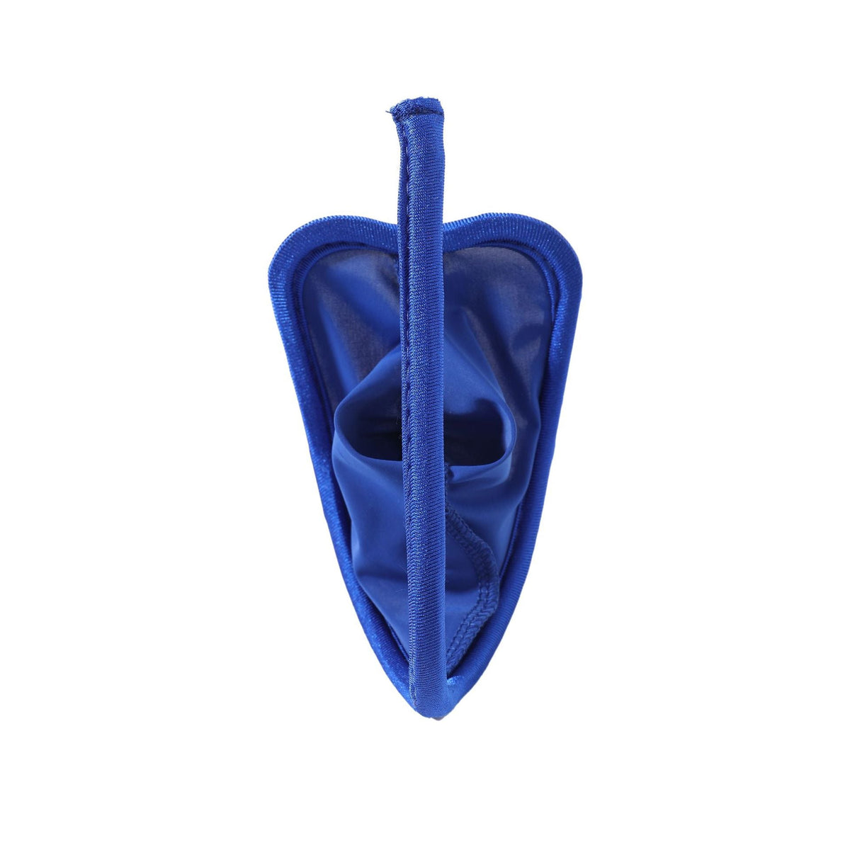Royal Blue Jade Pendant Chain Lace C String front view