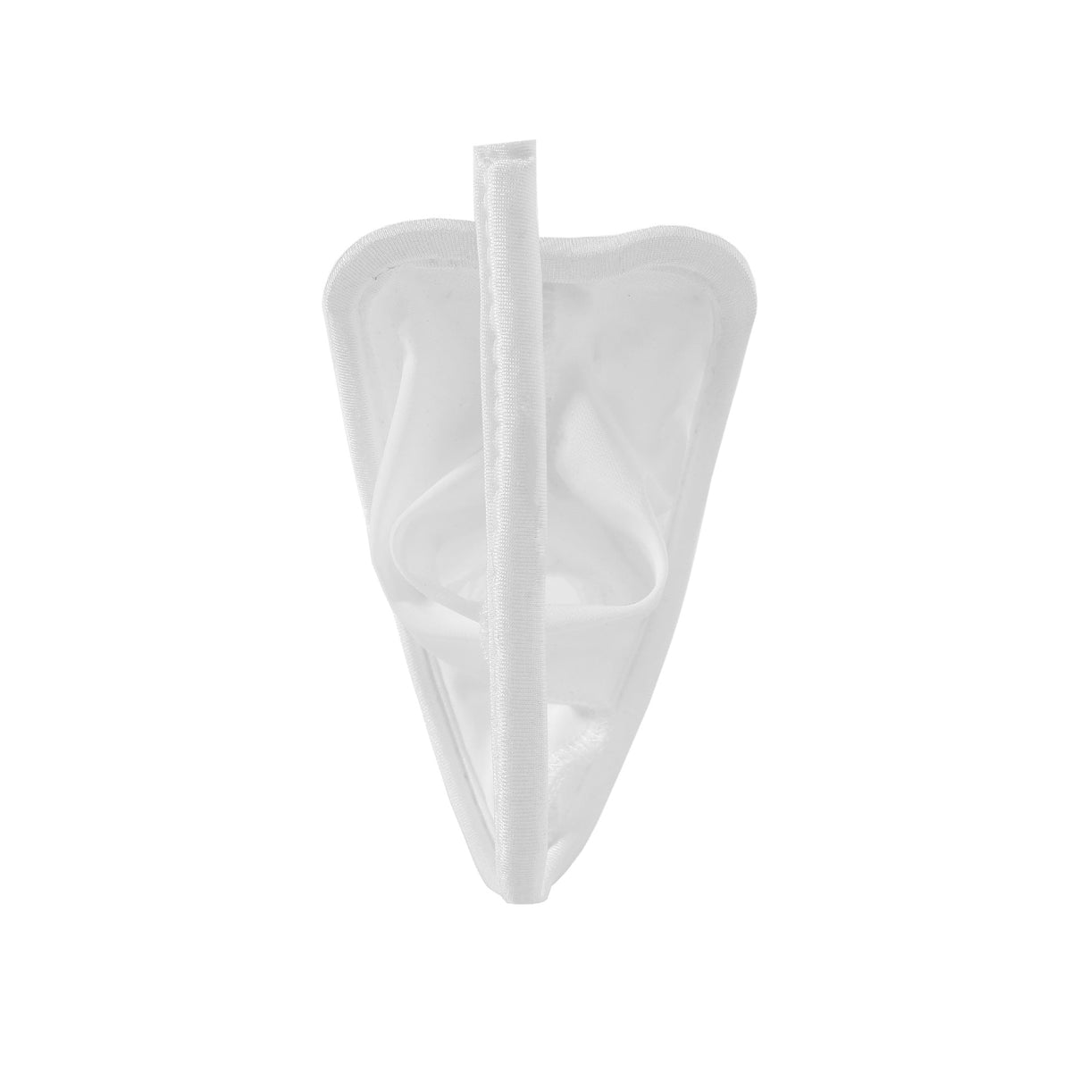 White Jade Pendant Chain Lace C String back view