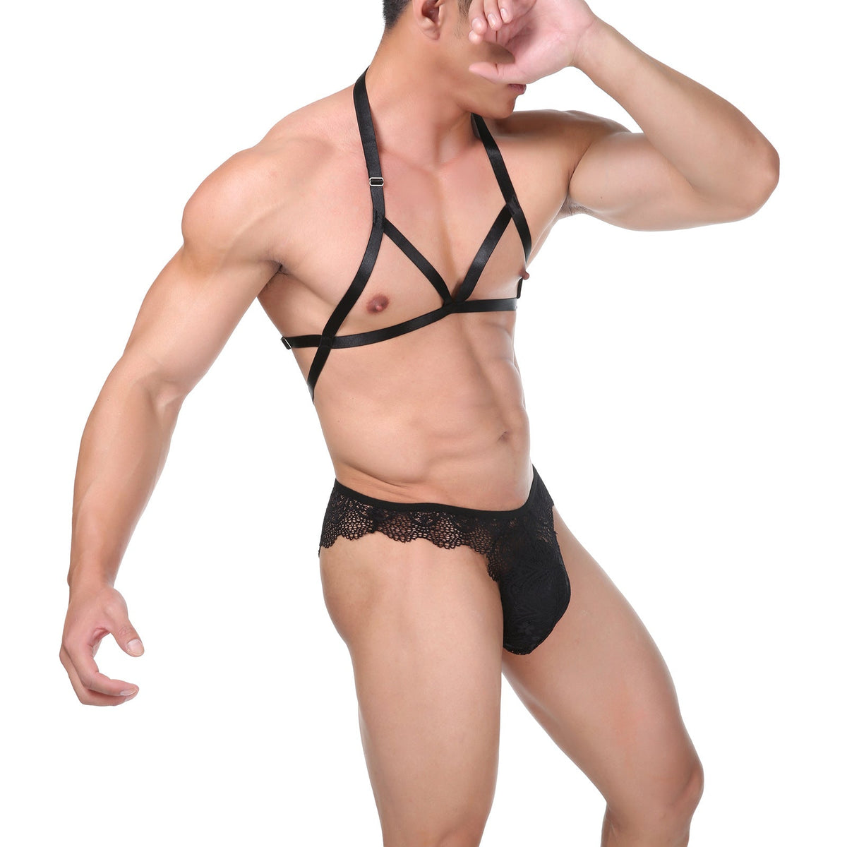 Floral Lace Bra and Brief Lingerie alternate product view