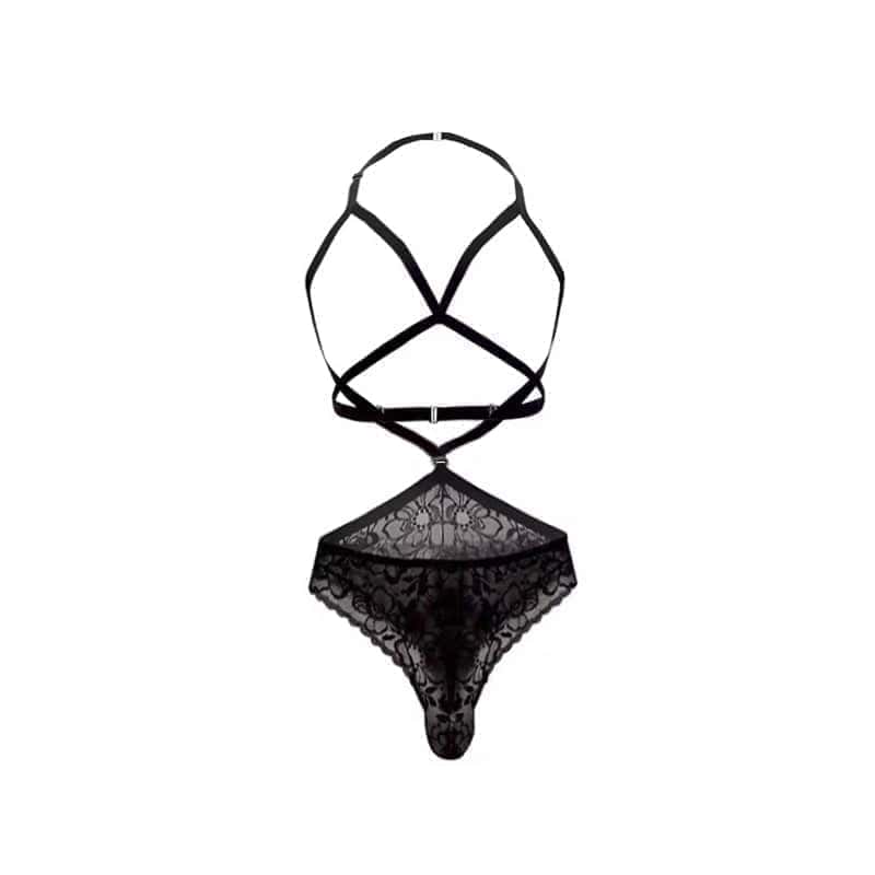 Floral Lace Bra and Brief Lingerie product detail view 4