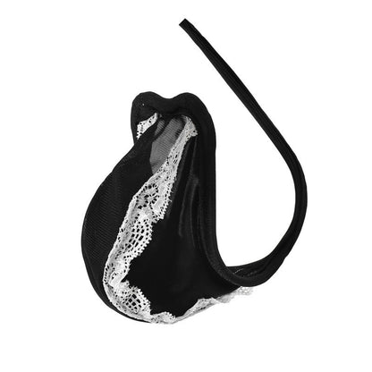 Lace Trim Pouch C String