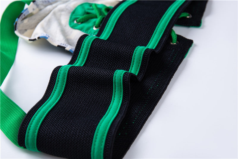 Alternate view of Lace Up Wide Waistband Cotton Jockstrap
