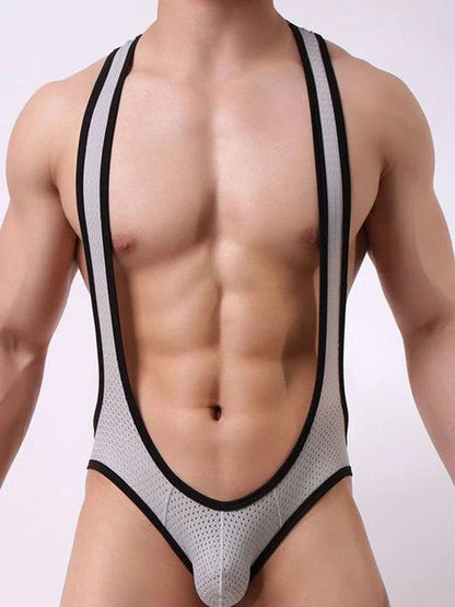 Mesh Breathable One Piece Bodysuit alternate view 7