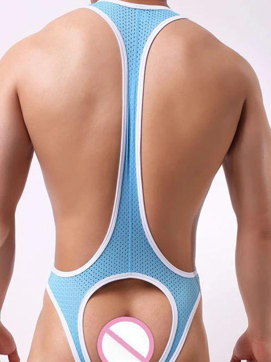 Mesh Breathable One Piece Bodysuit alternate view 19