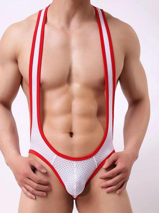 Mesh Breathable One Piece Bodysuit