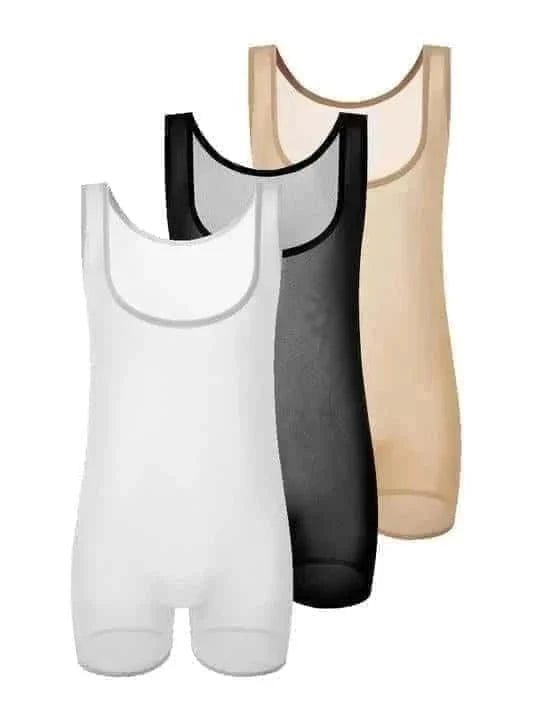 Mesh Elastic Bodysuit
