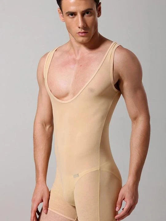 Mesh Elastic Bodysuit product view