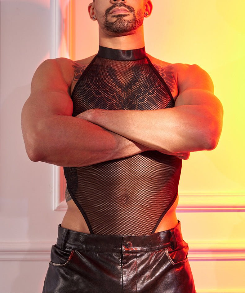 Mesh Thong Bodysuit alternate view 8