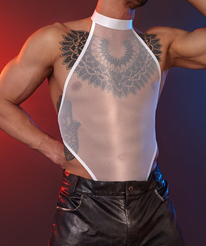 Mesh Thong Bodysuit alternate view 13