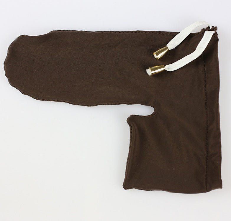 Coffee Micro Drawstring Cock Sock Pouch alternate view 4