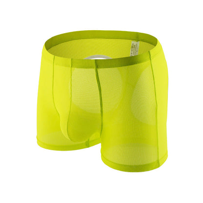 Sheer Mesh Open Back Boxer Briefs