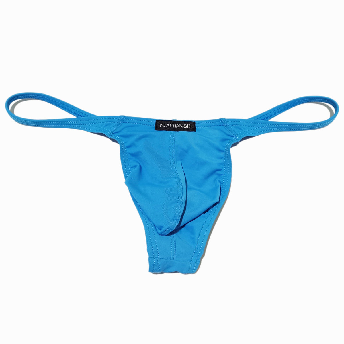 Alternate studio view of Breathable Nylon Low Rise T Back Thong