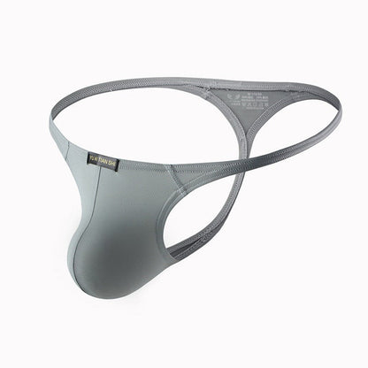 Breathable Nylon Low Rise T Back Thong
